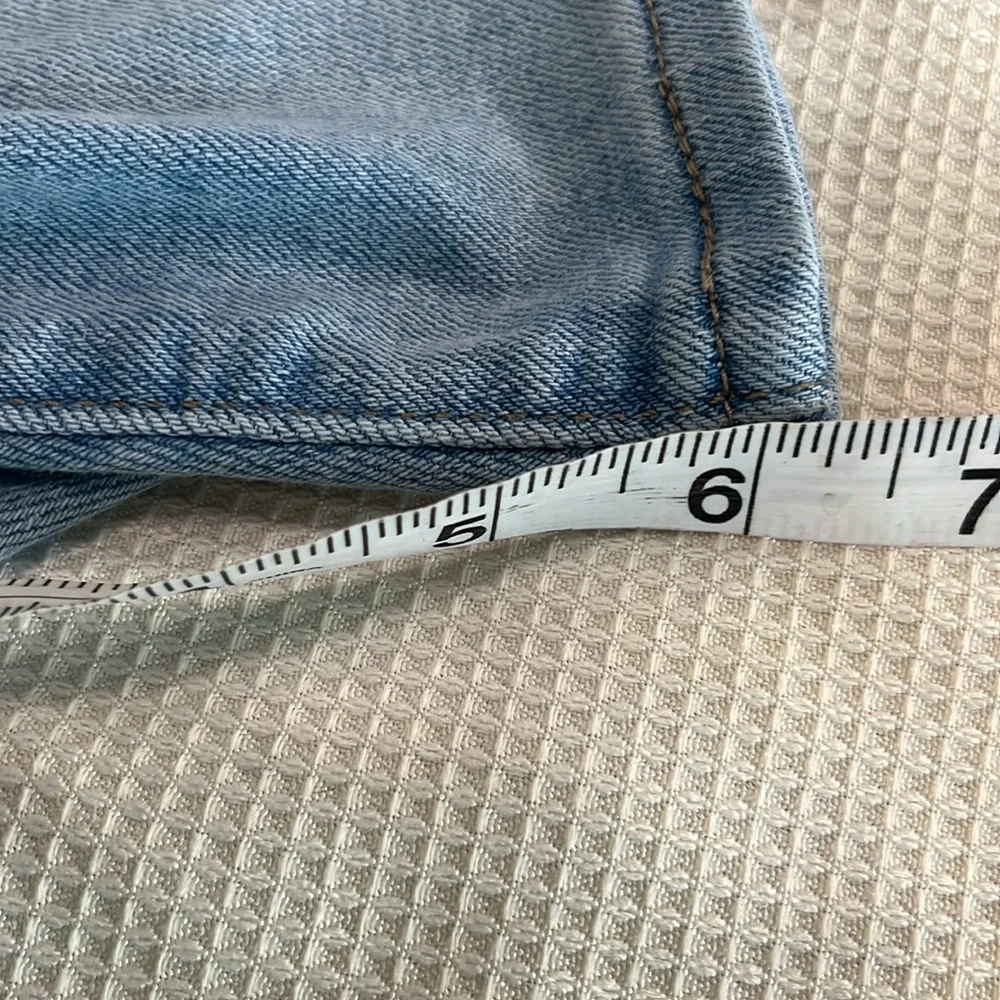 Levi Strauss Embroidered Denim Shorts